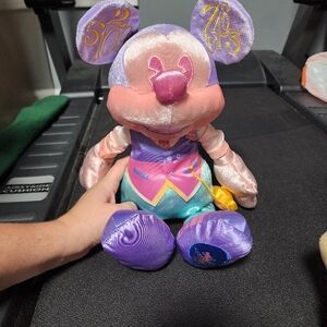 Disney Purple Mickey Mouse Plush Toy